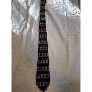 Mickey Unlimited Tie / Vintage Mickey / Black Polyester